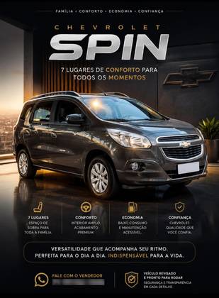 CHEVROLET SPIN 1.8 LT 8V FLEX 4P AUTOMÁTICO